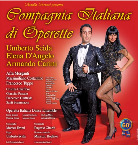 Locandina della Compagnia di Operette