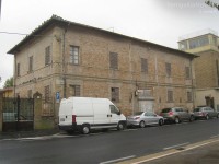 L'ex villa Baviera, in viale Leopardi, a Senigallia