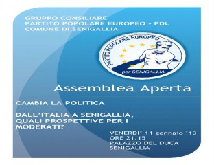 L'assemblea pubblica del Ppe-Pdl