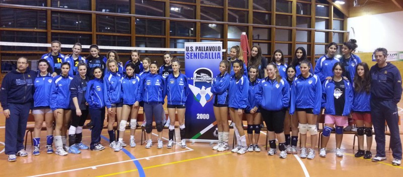Le squadre giovanili dell'Us Pallavolo Senigallia in ritiro a Sappada