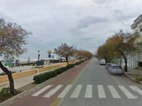 Il lungomare di levante Dante Alighieri a Senigallia