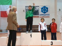 Edoardo Carnevali sul podio