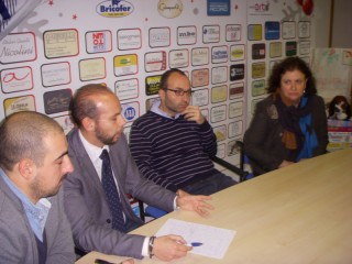 da sinistra Nicoletti, Santini, Bomprezzi e Curto