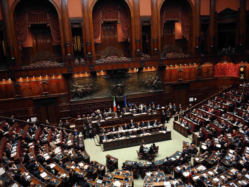 La Camera dei Deputati, Parlamento