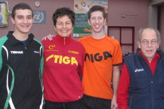 Tennis tavolo Senigallia: Pettinelli insieme alle sue 'stelle'