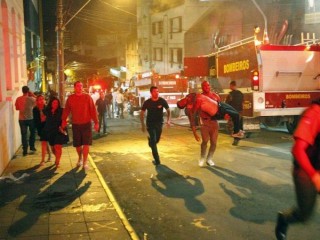 Incendio in discoteca in Brasile