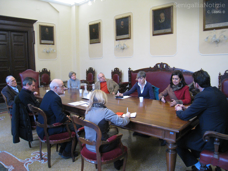 L'ex portavoce Onu per i rifugiati Laura Boldrini incontra il sindaco di Senigallia