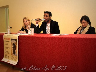 Yvan Sagnet a palazzo del Duca a Senigallia