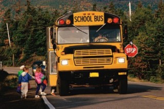 Uno Scuolabus Americano