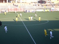 Capitan Alberto Giraldi (Vigor) sale palla al piede