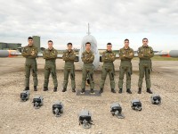 Gli Allievi Ufficiali Piloti che conseguiranno l'8 febbraio 2013 l'aquila turrita