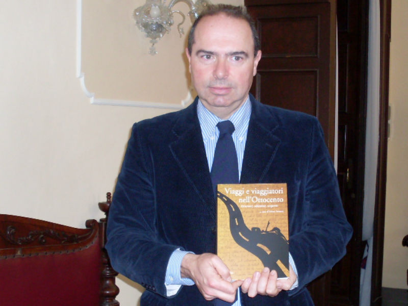 Marco Severini col suo ultimo volume
