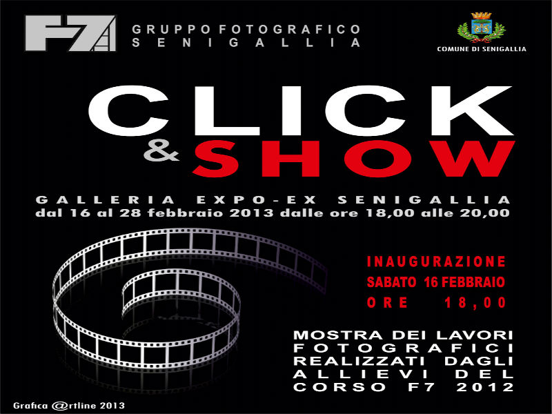 Click & Show, manifesto della mostra