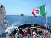 Il rimorchiatore per le navi del Navalmeccanico