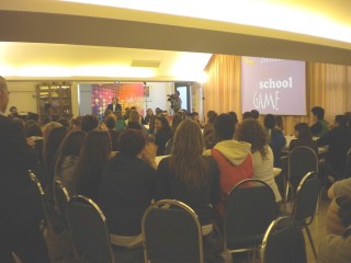 Studenti impegnati nell'High School Game