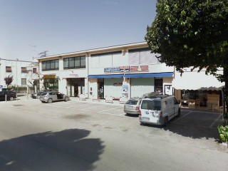 Il negozio di attrezzature sportive Fuligni a Fano, in via Mattei