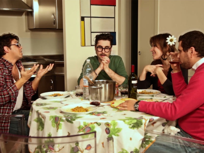 Foto di scena della 5° puntata della web sitcom Rewind