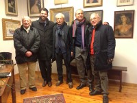 Inaugurazione della mostra "La donna nei pittori marchigiani del '900" organizzata dalla locale Associazione Amici dell'Arte "Il Cavalletto"