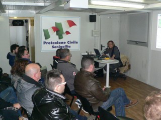 Corso di formazione per volontari della Protezione civile a Senigallia