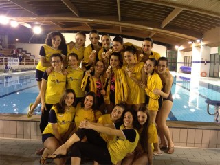 Le sincronette dell'Audasyncro con le medaglie al collo