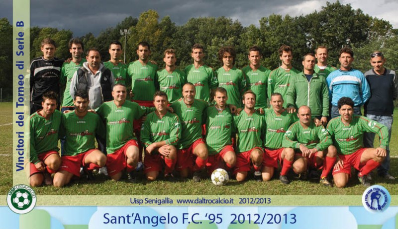 Il Sant'Angelo promosso in serie A del calcio Uisp