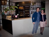 Alessandro Mengucci e Benedetta Mattei, gestori del nuovo Caffe' Italia