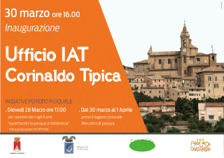 "Corinaldo Tipica" e inaugurazione Iat il 30 marzo