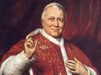 Un'immagine di Papa Pio IX