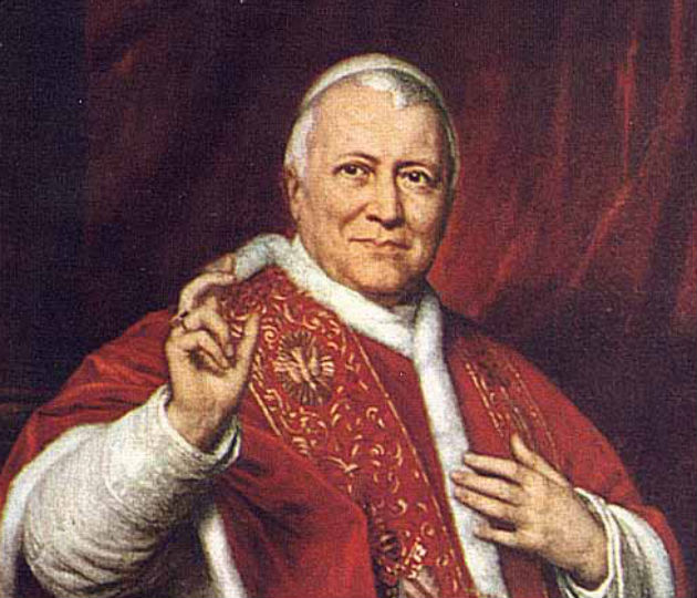 Un'immagine di Papa Pio IX