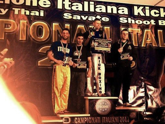 Pasquale Auriemma, di Serra de' Conti, premiato col bronzo a Jesolo per i campionati italiani di kick boxing