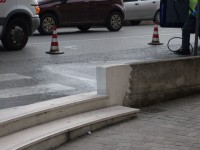 Luogo dell'incidente del 16 aprile tra via Perilli e viale Bonopera