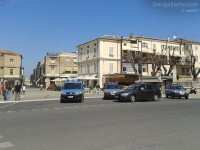 Controlli della Polizia a Senigallia
