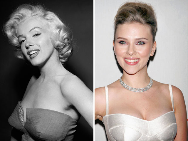 Marilyn Monroe e Scarlett Johansson: due emblemi della femminilità