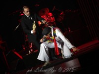 Concerto di Elio e le Storie Tese - Elio e Mangoni-Elvis - Foto di Libero Api