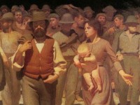 Il 1° maggio in una vecchia raffigurazione