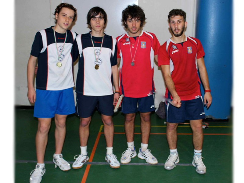 I ragazzi del Badminton Senigallia e del Fano Badminton
