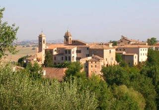 Panorama di Serra de' Conti