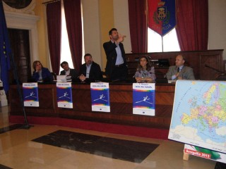 Il sindaco Mangialardi duranta la "Festa dell'Europa" di Fidapa
