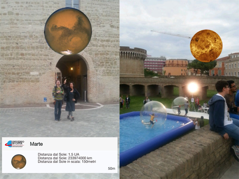 Fosforo - L'universo in città con la realtà aumentata