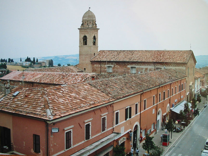Il complesso monumentale di Sant'Agostino, a Mondolfo