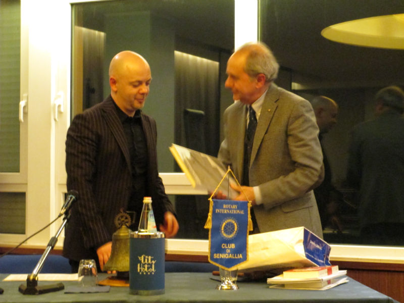 Il Prof.Bellei al Rotary Club Senigallia
