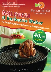 Ferramenta Farinelli noleggio barbecue Weber