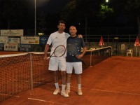 Il Sindaco Mangialardi e Marco Pettinari pronti alla sfida sulla terra rossa