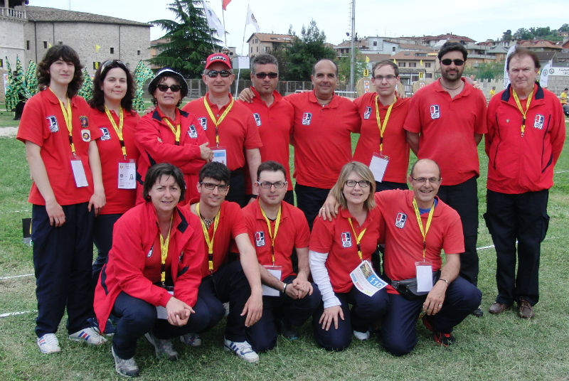 Gli arcieri dell'ASSTA Seniigallia al "Campionato Italiano a Squadre di Società" di Ascoli Piceno