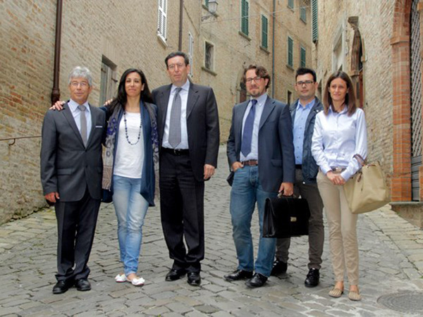 La ListaCivica Patto per Ostra Vetere 2013, con l'on Angelillli