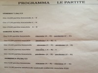 Campionati italiani pallavolo atleti sordi, calendario