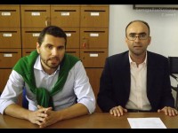 I consiglieri Alessandro Cicconi Massi a sinistra e Gabriele Cameruccio a destra