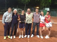 Foto di gruppo al Torneo tennis Pettinari 2013