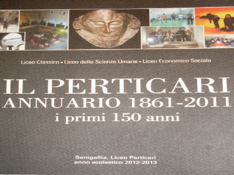 "Annuario del Perticari", copertina del libro