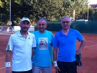 Marco Pettinari, Giuseppe Bevilacqua, Walter Bruscia sui campi del Pettinari 2013